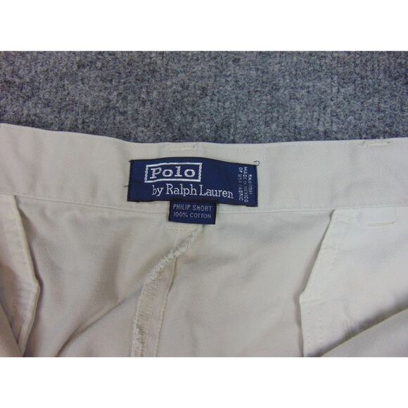 Polo Ralph Lauren Shorts Mens 36 Khaki‎ Beige Philips Short Pants - Picture 8 of 10